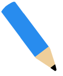 青い鉛筆