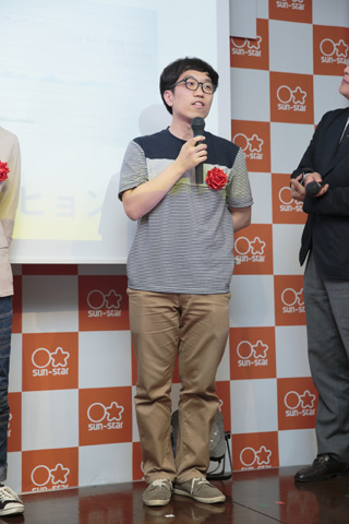 韓国からの受賞者様も駆けつけてくれました!