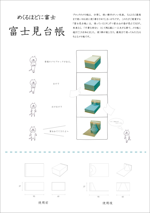 審査員特別賞　高橋賞 「富士見台帳」