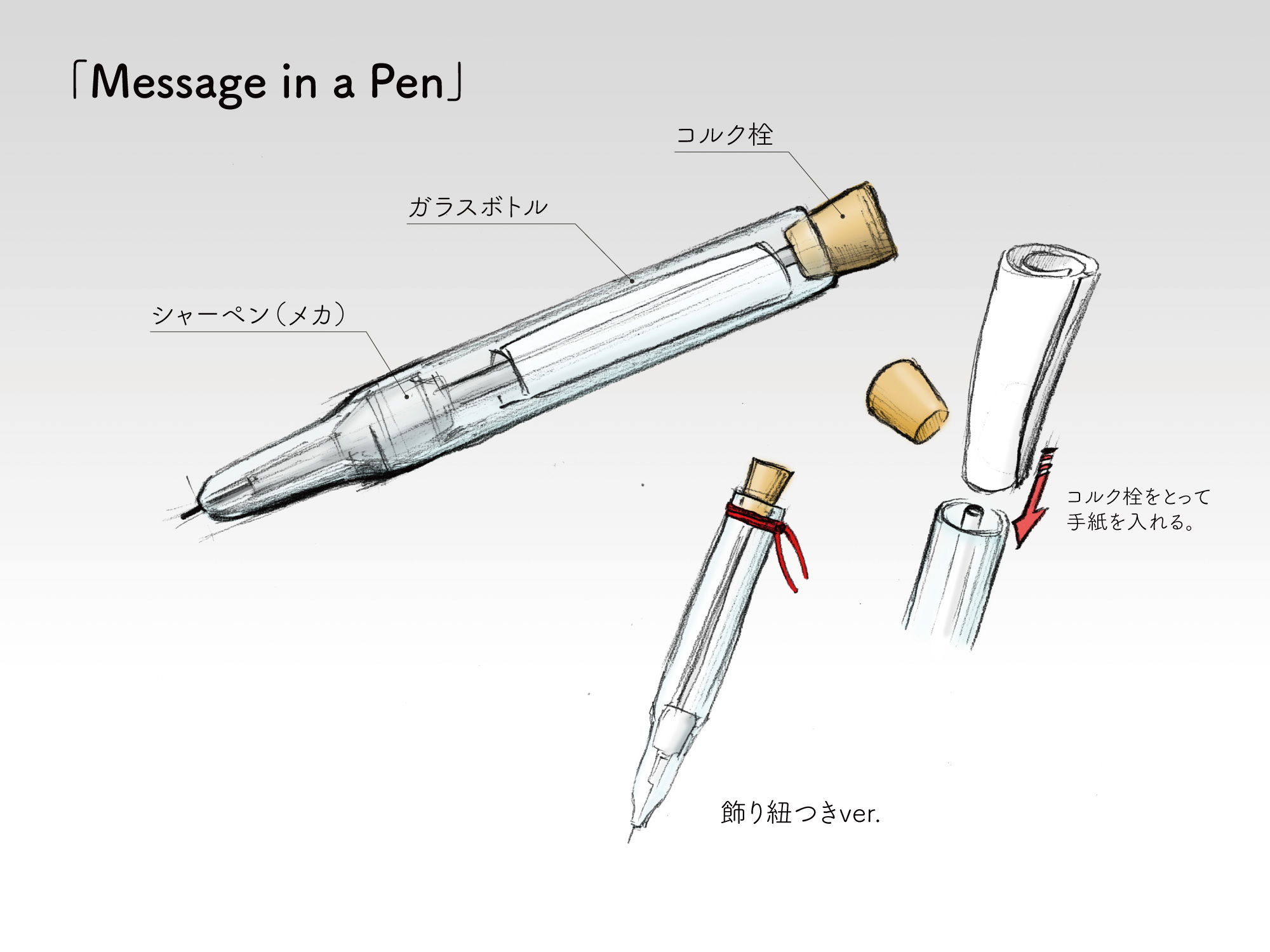 審査員特別山根賞 「Message in a Pen」 斉藤 智徳（サイトウ　トモノリ）様